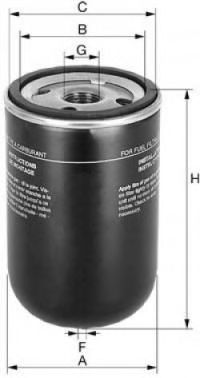 UNIFLUX FILTERS xn3004 -  Топливный фильтр